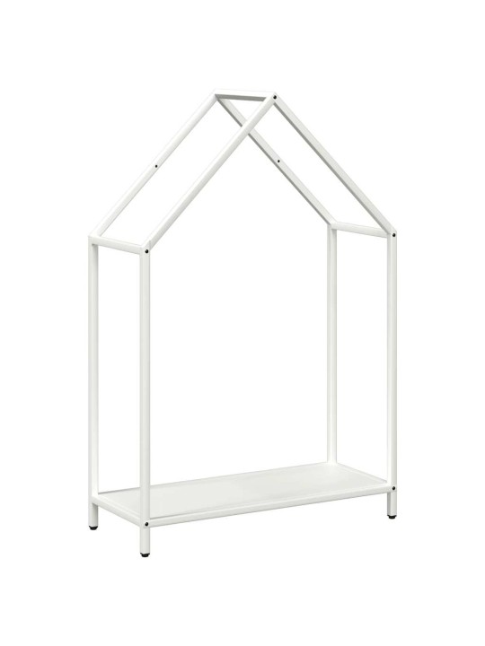 KÜTTEPUUREST VALGE 60X25X90 CM KÜLMVALTSITUD TERAS