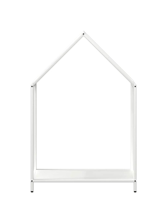 KÜTTEPUUREST VALGE 60X25X90 CM KÜLMVALTSITUD TERAS