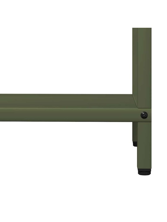 KÜTTEPUUREST OLIIVROHELINE 60X25X90 CM KÜLMVALTSITUD TERAS