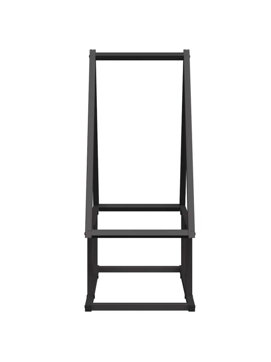 KÜTTEPUUREST MUST 50X25X60 CM KÜLMVALTSITUD TERAS