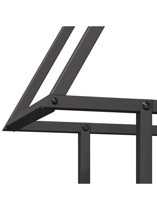KÜTTEPUUREST MUST 50X25X60 CM KÜLMVALTSITUD TERAS