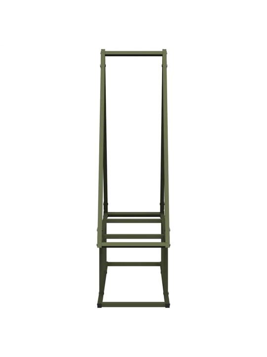 KÜTTEPUUREST OLIIVROHELINE 80X25X90 CM KÜLMVALTSITUD TERAS
