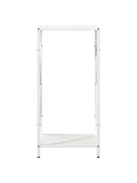 KÜTTEPUUREST VALGE 34X25X70 CM KÜLMVALTSITUD TERAS