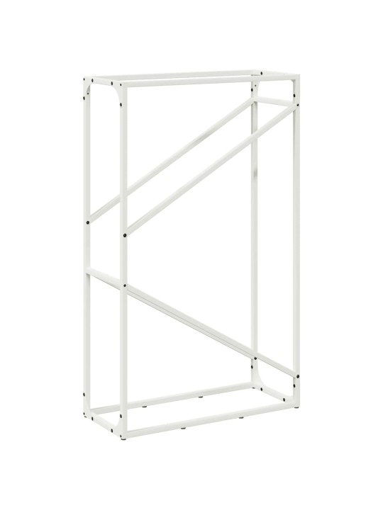 KÜTTEPUUREST VALGE 60X25X100 CM KÜLMVALTSITUD TERAS