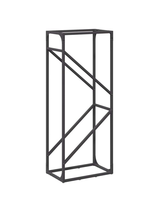 KÜTTEPUUREST MUST 40X25X100 CM KÜLMVALTSITUD TERAS