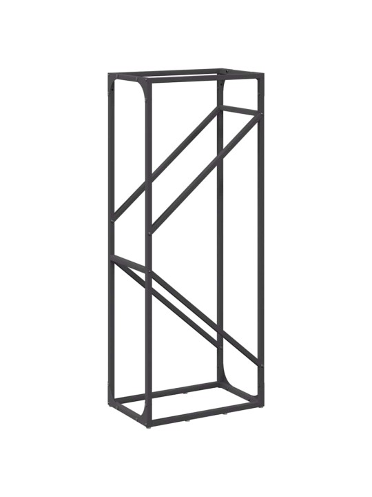 KÜTTEPUUREST MUST 40X25X100 CM KÜLMVALTSITUD TERAS