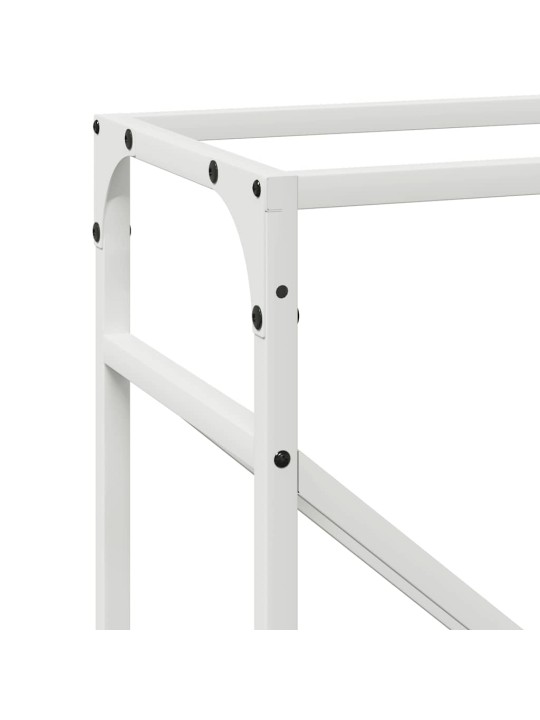 KÜTTEPUUREST VALGE 40X25X100 CM KÜLMVALTSITUD TERAS