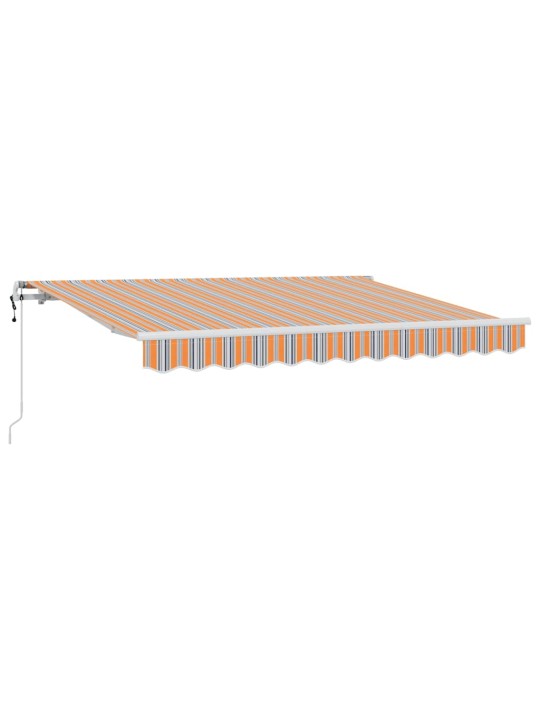 Sissetõmmatav varikatus mitmevärviline 250 x 200 cm