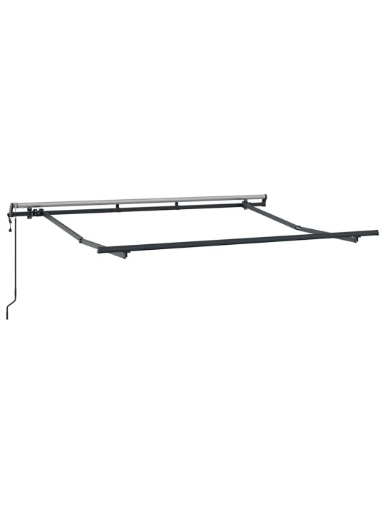 Sissetõmmatav varikatus veinipunane 350 x 200 cm