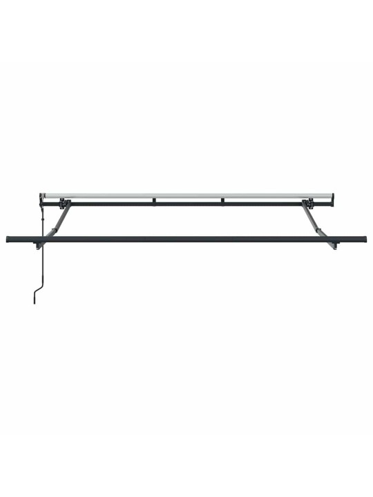 Sissetõmmatav varikatus veinipunane 350 x 200 cm