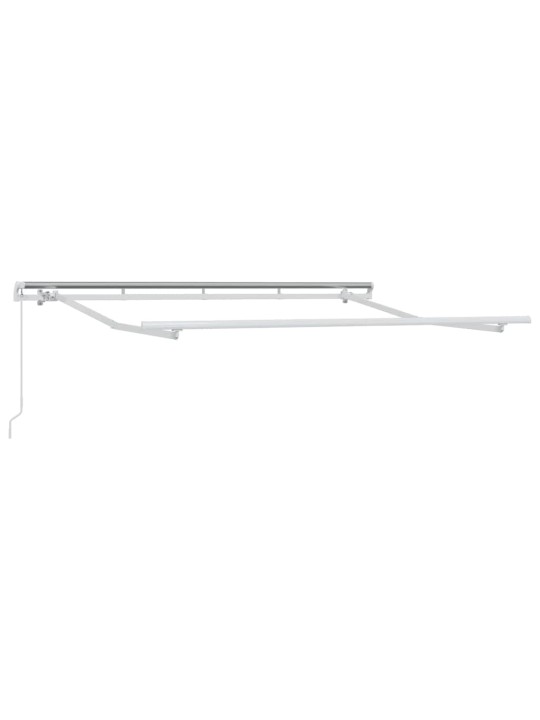 Sissetõmmatav varikatus pruun 350 x 200 cm