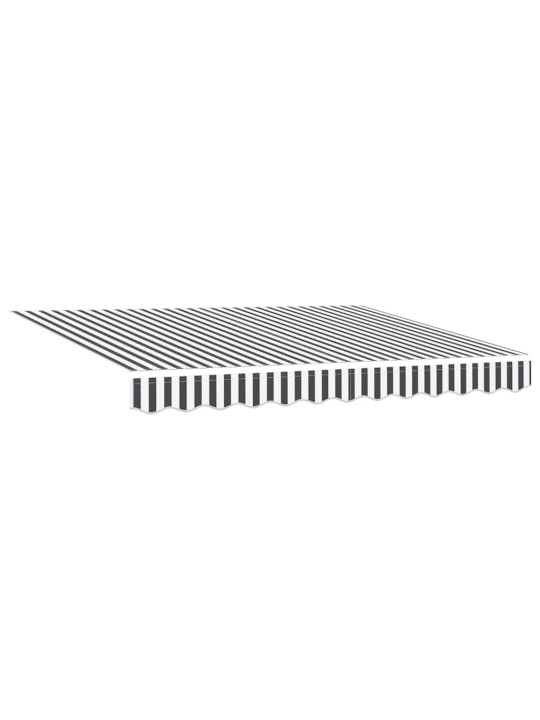 Sissetõmmatav varikatus anthracite, valge 350 x 200 cm