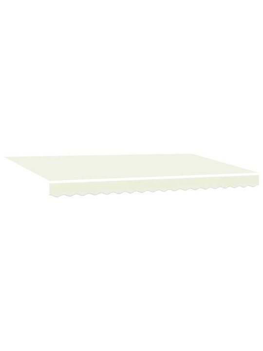 Sissetõmmatav varikatus cream 400 x 200 cm kangas