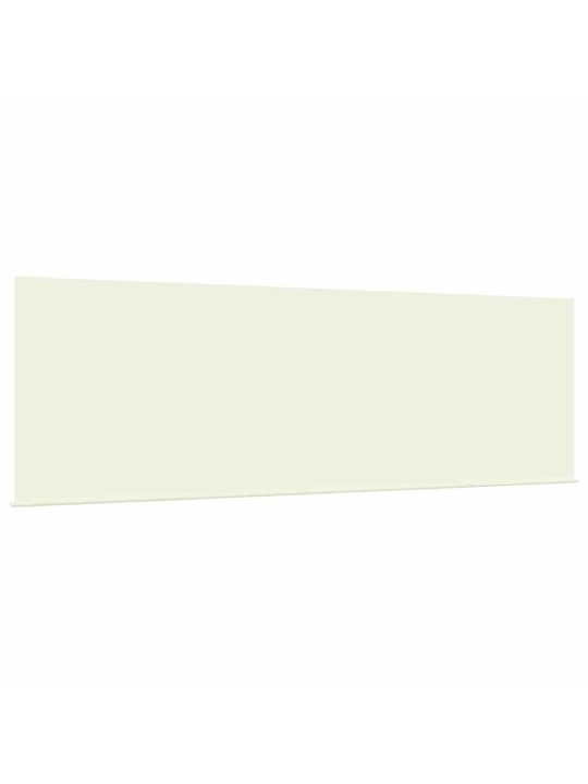 Sissetõmmatav varikatus kreemjas ja valge 400 x 200 cm