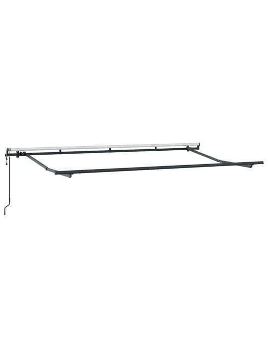 Sissetõmmatav varikatus veinipunane 400 x 200 cm