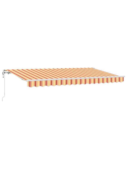 Sissetõmmatav varikatus mitmevärviline 400 x 200 cm