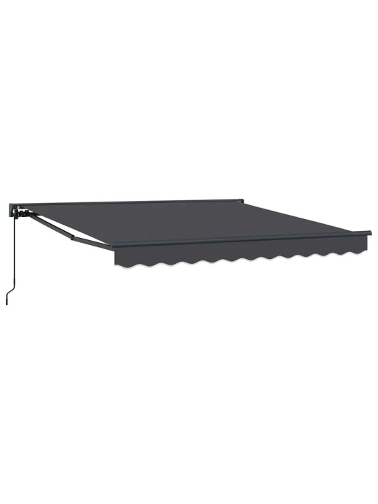 Sissetõmmatav varikatus antratsiit 300x250 cm kangas