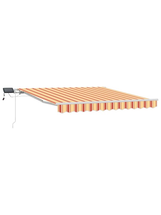 Sissetõmmatav varikatus with 300 x 250 cm kollane ja oranž