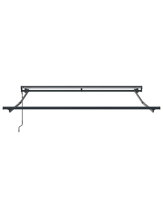 Elektriline lükandvarikatus kollane ja oranž 300x250 cm kangas