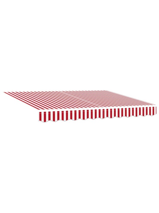 Sissetõmmatav varikatus with 300 x 250 cm punane ja valge