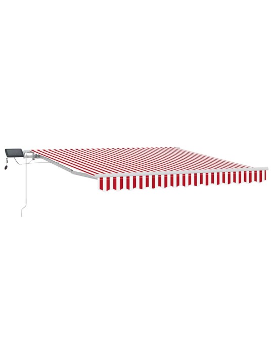 Sissetõmmatav varikatus with 300 x 250 cm punane ja valge