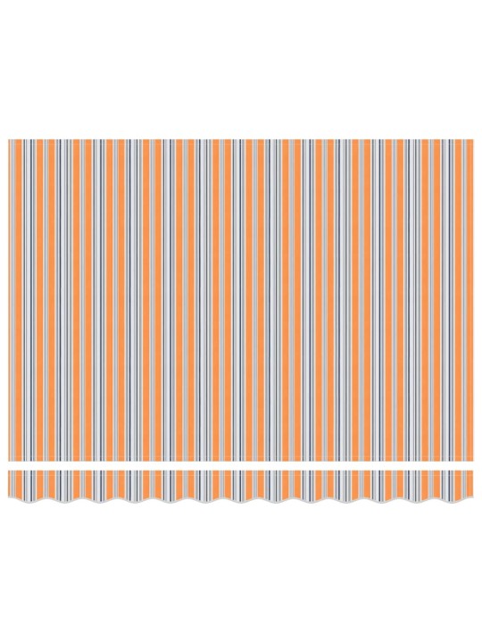 Sissetõmmatav varikatus with 300 x 250 cm mitmevärviline
