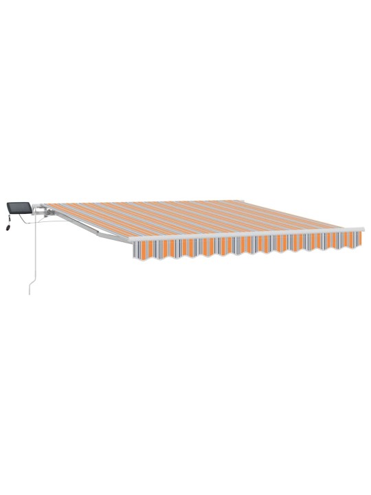 Sissetõmmatav varikatus with 300 x 250 cm mitmevärviline
