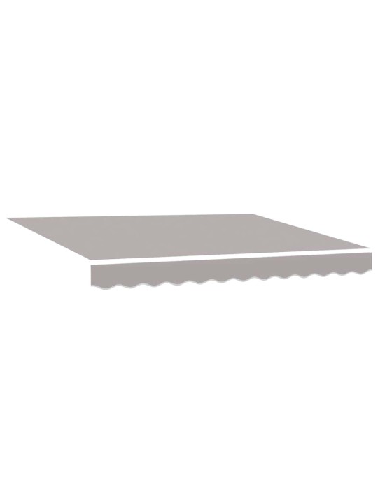 Varikatus helehall 3 x 2,5 m polüester ja metall