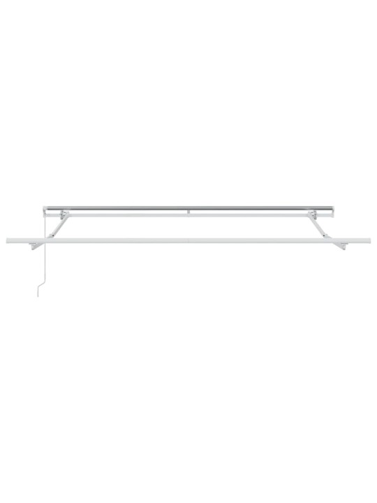 Varikatus helehall 3 x 2,5 m polüester ja metall