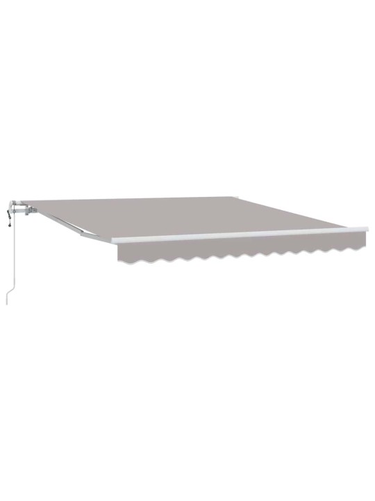 Sissetõmmatav varikatus 300 x 250 cm helehall