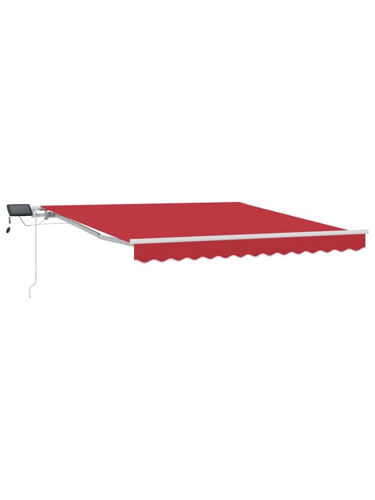 Sissetõmmatav varikatus with 300 x 250 cm punane
