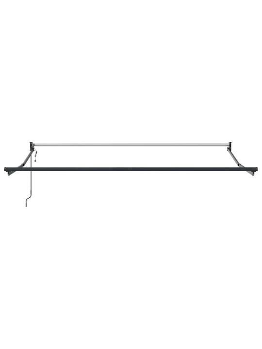 Varikatus punane 3 x 2,5 m polüester ja metall