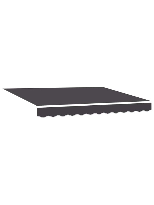 Sissetõmmatav varikatus antratsiit 350x250 cm kangas