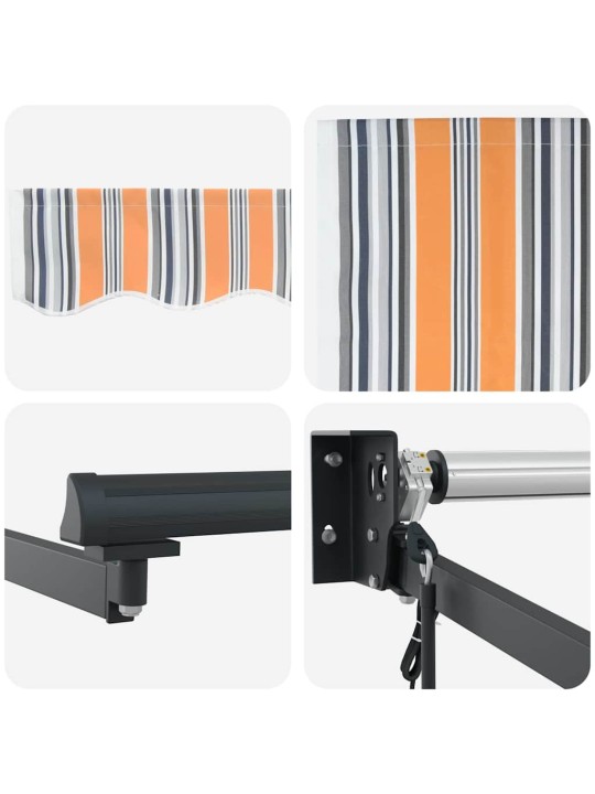 Sissetõmmatav varikatus 350 x 250 cm kangas