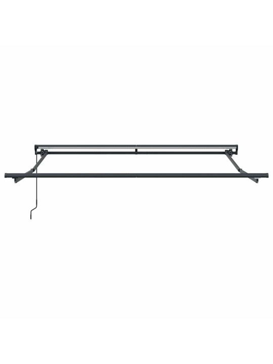 Sissetõmmatav varikatus valge 350x250 cm kangas
