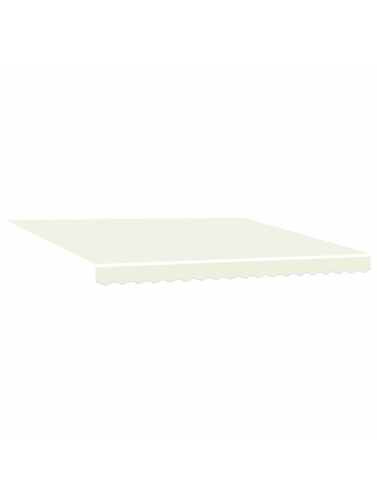 Sissetõmmatav varikatus cream 400 × 300 cm polüester