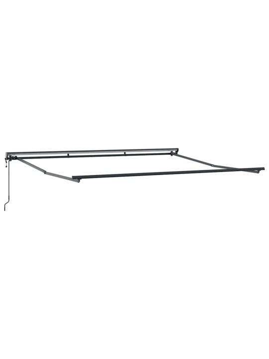 Elektriline poolkassetivari burgundia punane 400x300 cm kangas