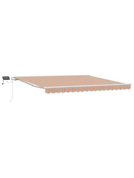 Sissetõmmatav varikatus with 400 × 300 cm mitmevärviline
