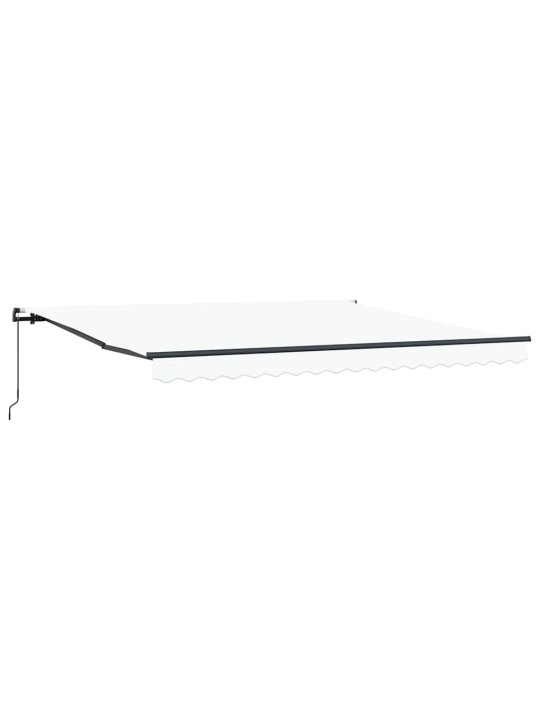 Varikatus valge 400 × 300 cm kangas