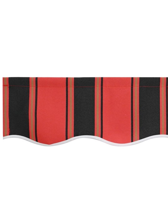 Sissetõmmatav varikatus with 400 × 350 cm kollane ja oranž