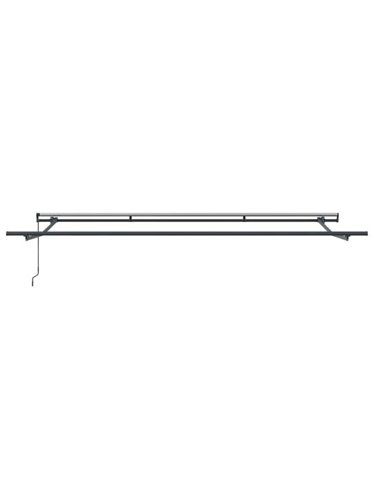 Varikatus roheline ja kollane 400 × 350 cm kangas