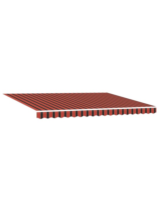Sissetõmmatav varikatus with 450 × 300 cm oranž ja pruun