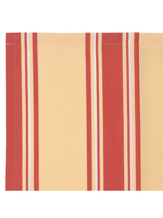 Sissetõmmatav varikatus kollane, oranž 450 × 300 cm kangas