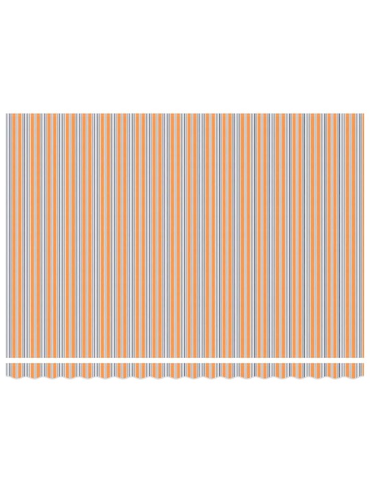 Sissetõmmatav varikatus striped mitmevärviline 450 × 300 cm