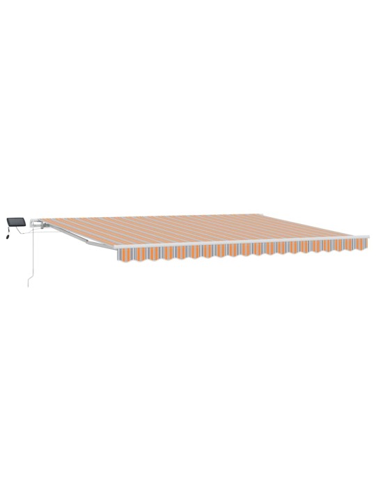 Sissetõmmatav varikatus with 450 × 300 cm mitmevärviline