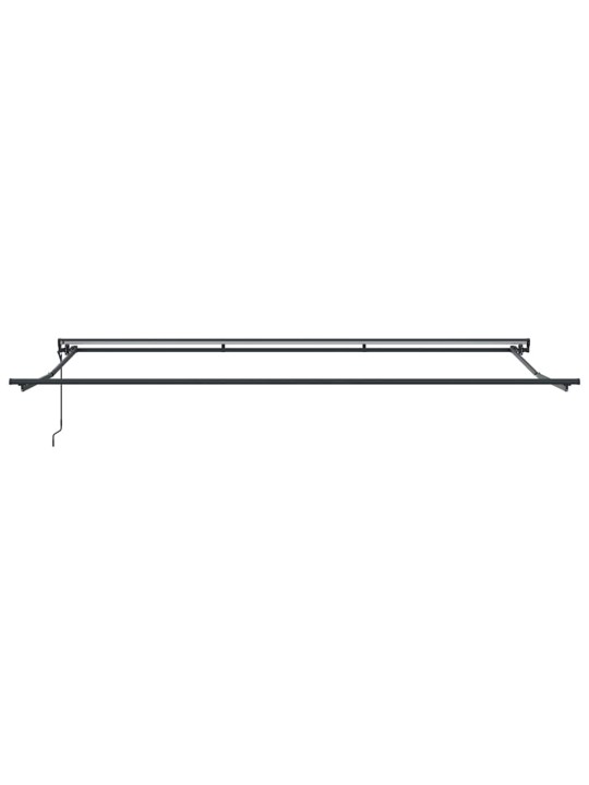Sissetõmmatav varikatus mitmevärviline triip 500x300 cm
