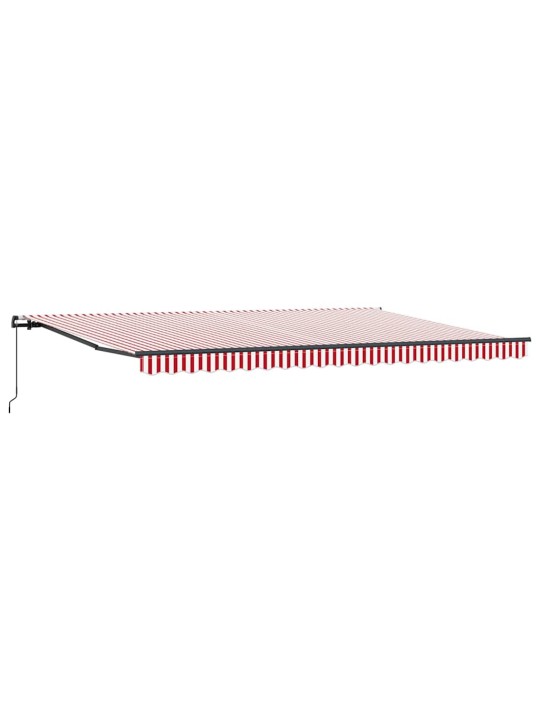 Lükandvarikatus punane ja valge punane ja valge 500 × 350 cm