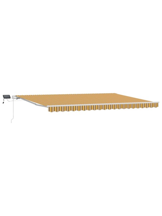 Sissetõmmatav varikatus with 500 × 350 cm mitmevärviline