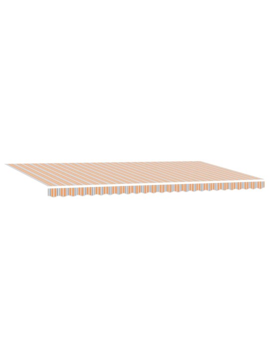 Sissetõmmatav varikatus striped mitmevärviline 600 × 300 cm