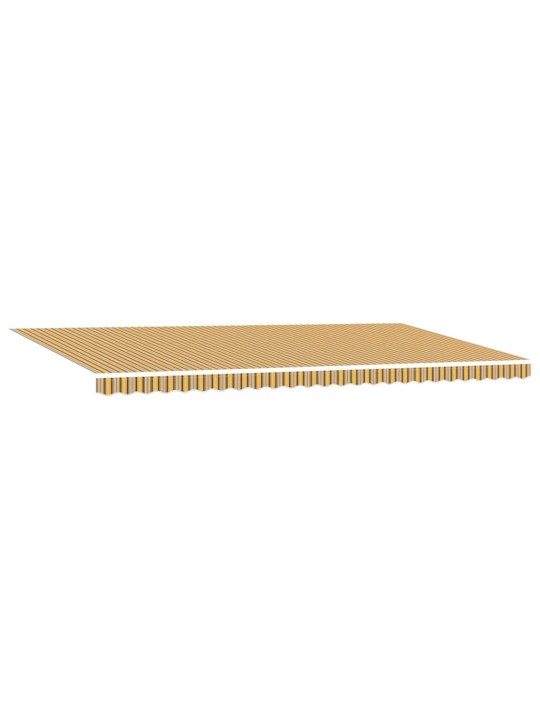 Sissetõmmatav varikatus striped mitmevärviline 600 × 300 cm